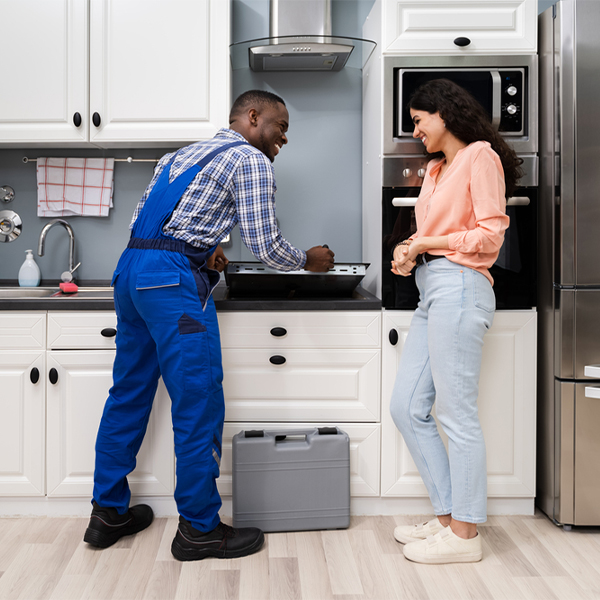 what kind of warranty do you offer on your cooktop repair services in Kapp Heights Pennsylvania